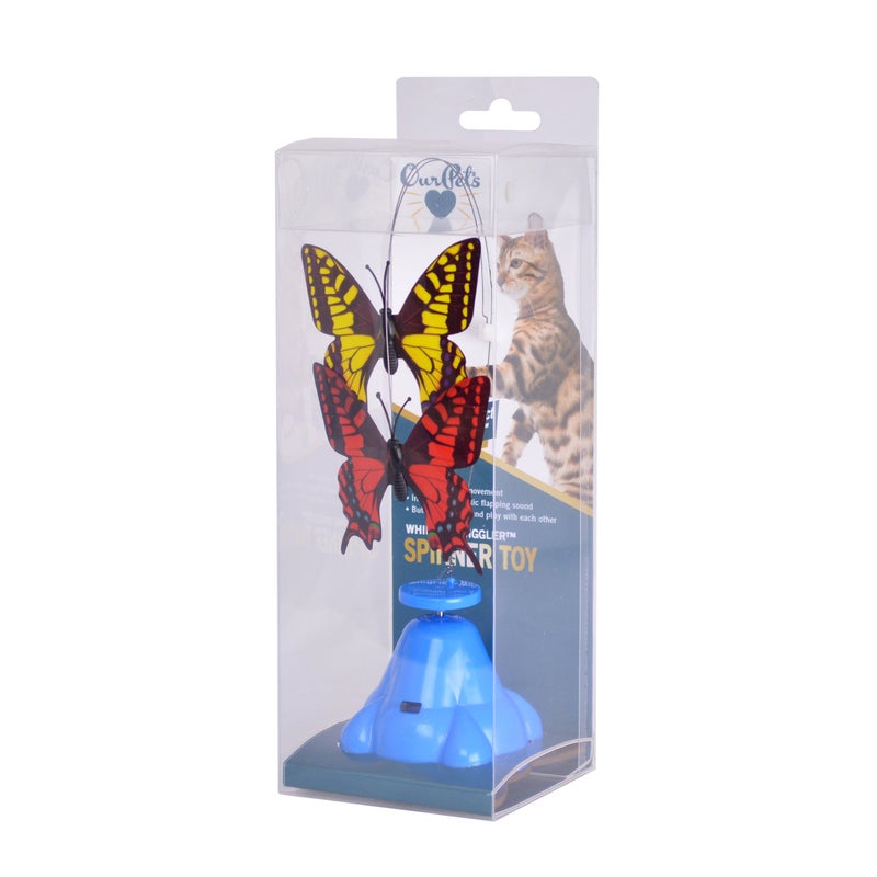 Our Pets OurPet's Whirling Wiggler Spinner Cat Toy, Model: 1400013266 - Image 2